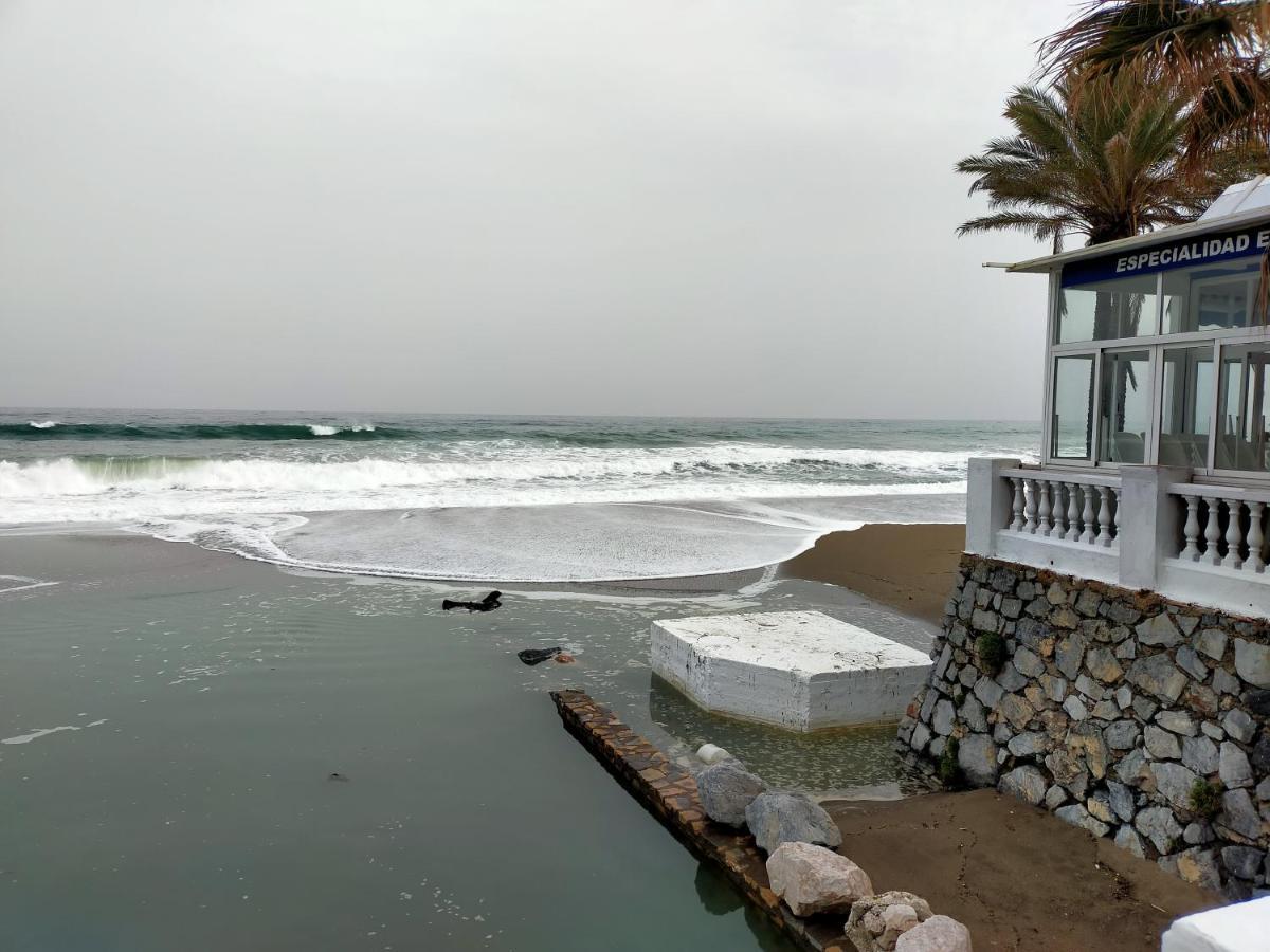 Benalmadena ,Apartamento-Estudio Primera Linea De Playa Bagian luar foto