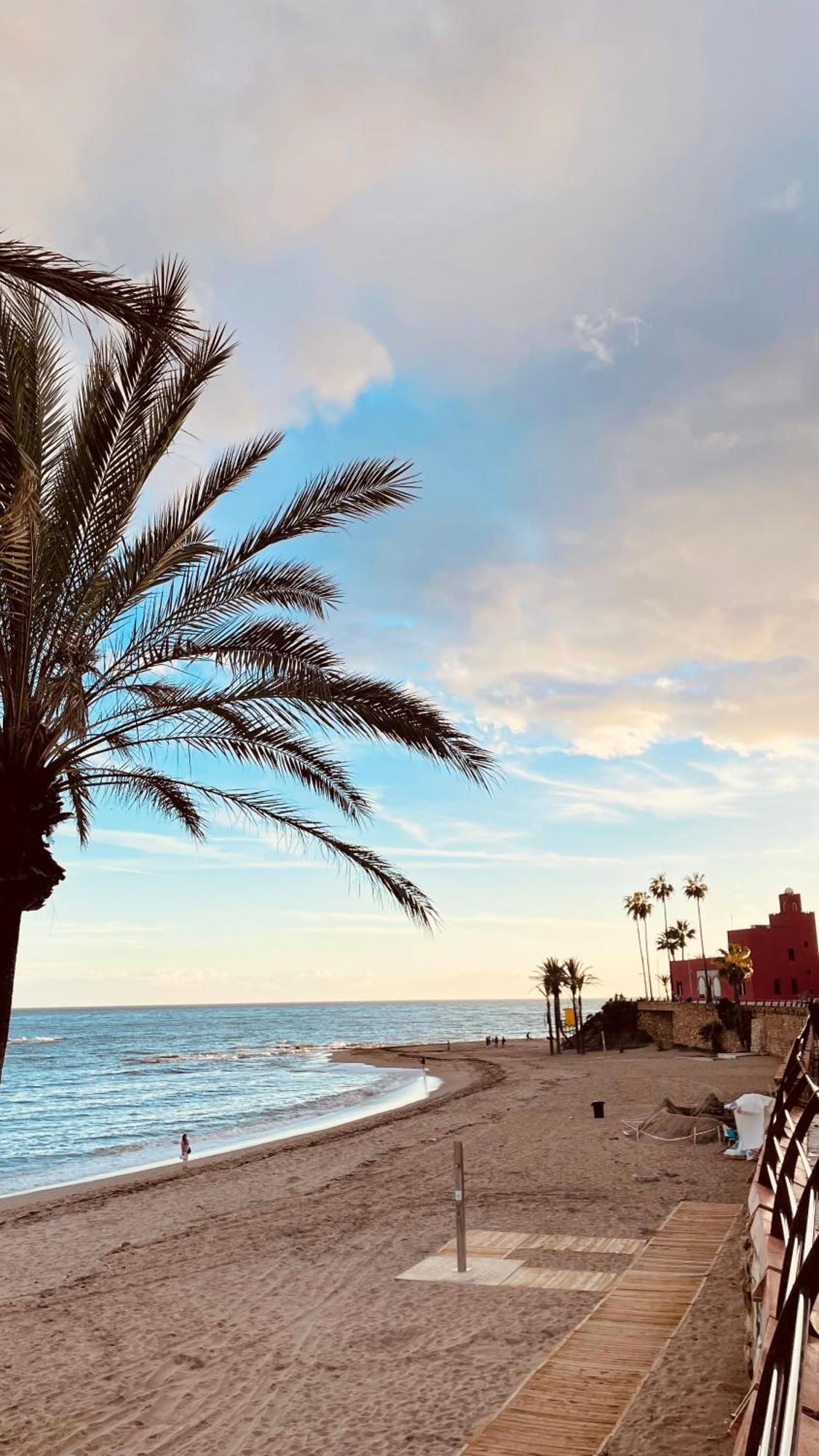 Benalmadena ,Apartamento-Estudio Primera Linea De Playa Bagian luar foto