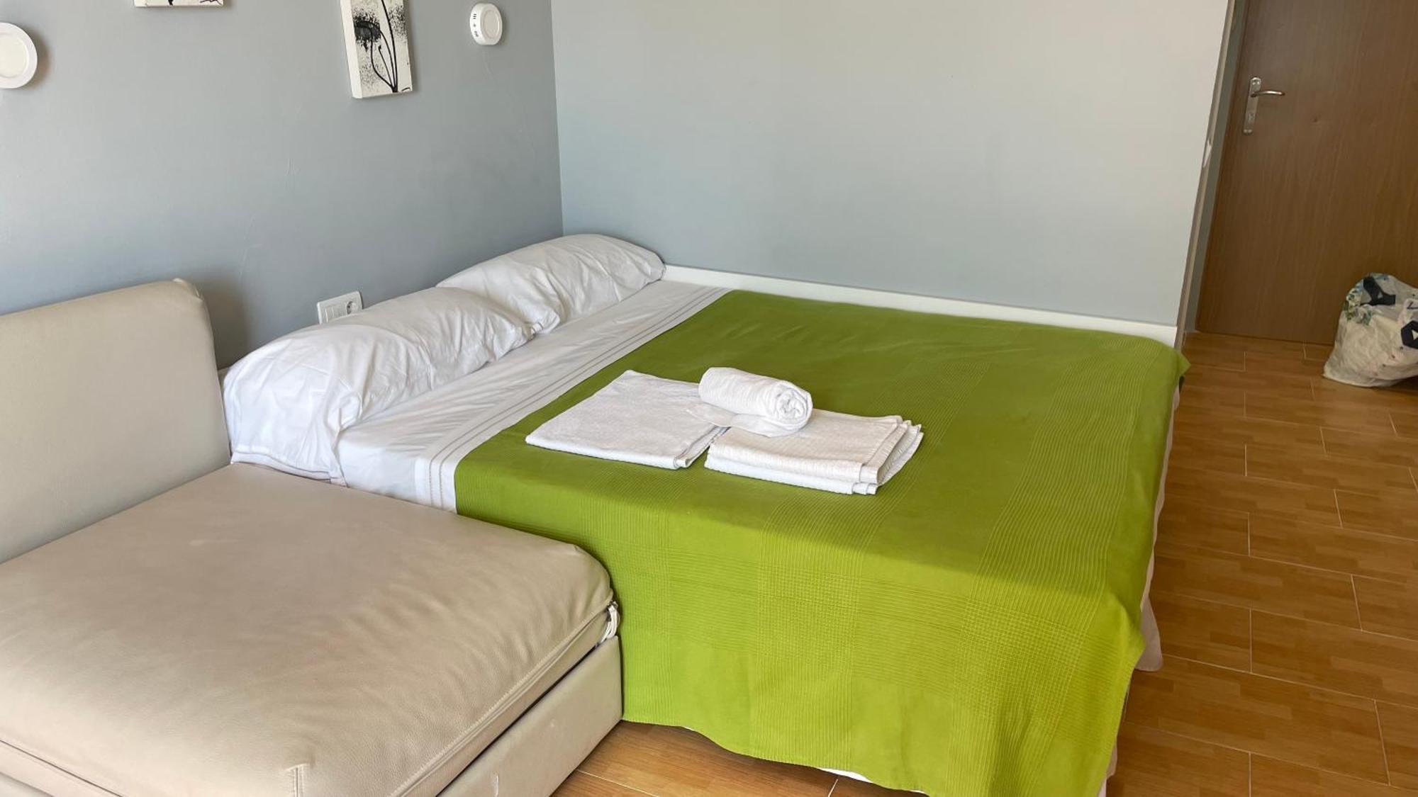 Benalmadena ,Apartamento-Estudio Primera Linea De Playa Bagian luar foto