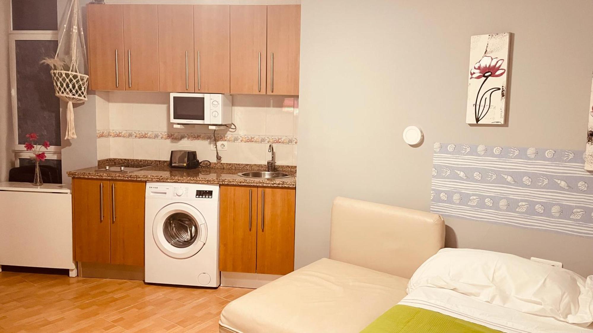 Benalmadena ,Apartamento-Estudio Primera Linea De Playa Bagian luar foto